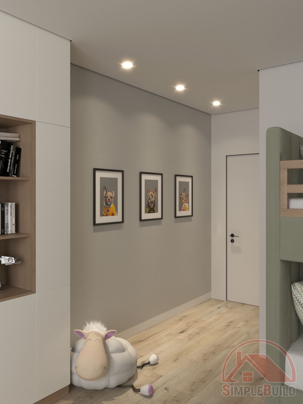 Кварц-виниловые стеновые панели Альта Слэб сатин в интерьере