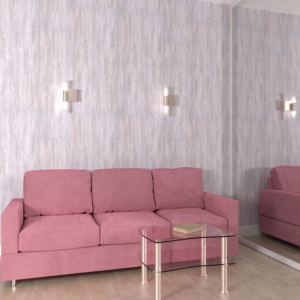 Ламинированные панели ПВХ Век розовое дерево в интерьере