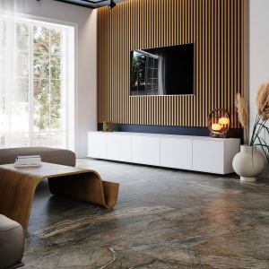 Керамогранит «Milano Silver Root» от «Kerama Marazzi» в интерьере
