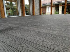 Декинг PolyWood DUO венге крупным планом