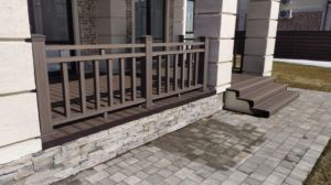 Изделия из ДПК PolyWood в цвете венге