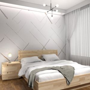 Ламинированные панели ПВХ Век Фрагонар белый в интерьере