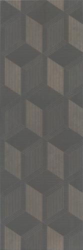 Керамическая плитка «Керама Марацци Морандо» тёмно-серый, 25×75 (12144R)