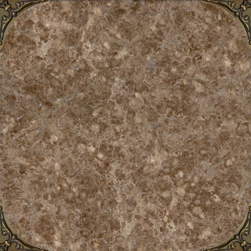Напольная плитка «Beryoza Ceramica», Осло коричневая, 41.8×41.8