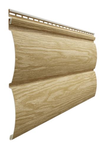 сайдинг блок-хаус D4.7T «Docke LUX», зрелый каштан