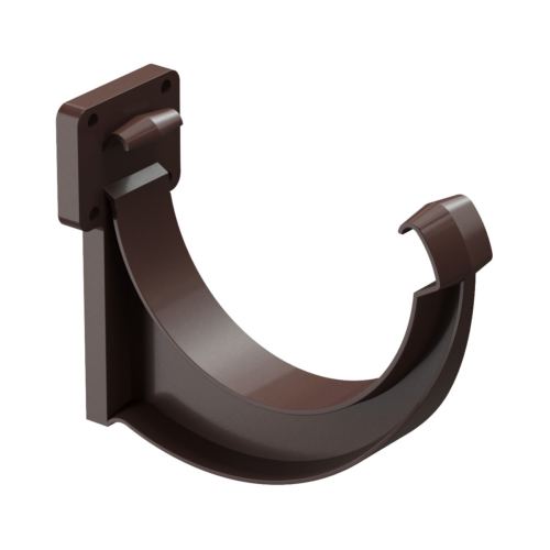 Кронштейн желоба ПВХ «Дёке Люкс», шоколад
