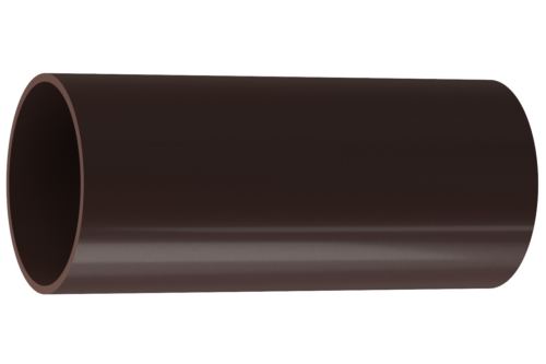 Труба водосточная 100 мм «Дёке Люкс», шоколад
