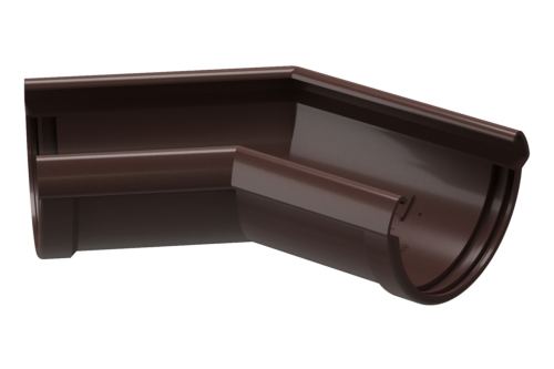 Угол 135° водосточного желоба «Дёке Люкс», шоколад