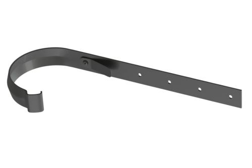 Кронштейн желоба металлический «Дёке Люкс», графит