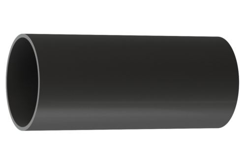Труба водосточная 100 мм «Дёке Люкс», графит
