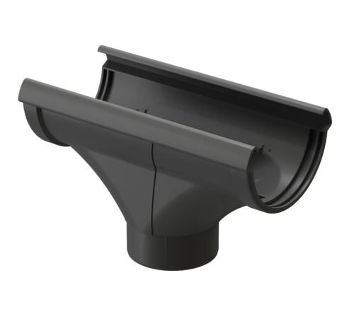 Воронка водосточная «Дёке Люкс», графит