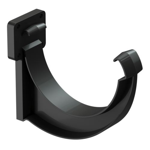 Кронштейн желоба ПВХ «Дёке Люкс», карбон