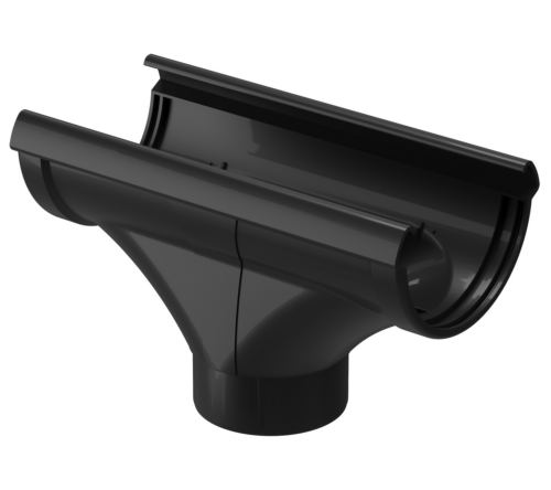 Воронка водосточная «Дёке Люкс», карбон