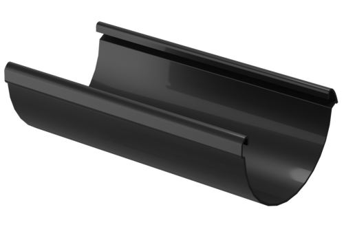 Желоб водосточный 140 мм «Дёке Люкс», карбон