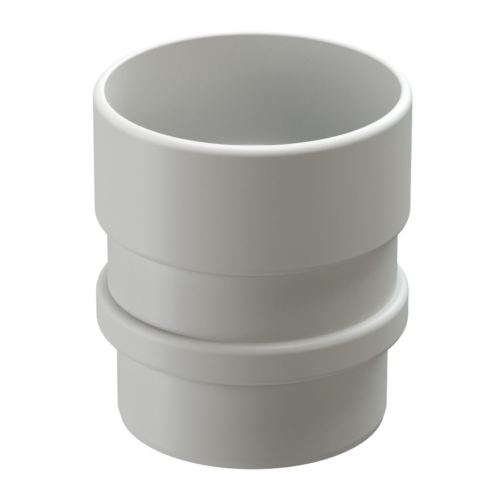 Муфта водосточной трубы «Дёке Люкс», пломбир