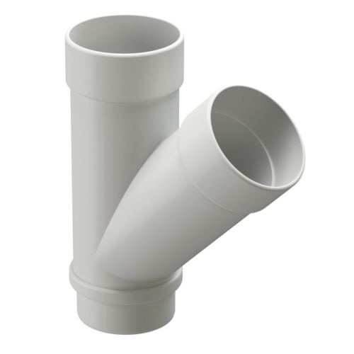 Тройник 45° «Дёке Люкс», пломбир