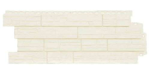 фасадная панель «Grand Line Classic», сланец молочный