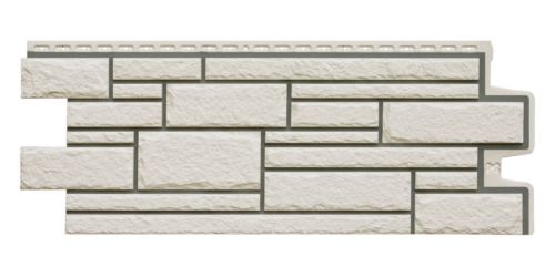 фасадная панель «Grand Line Design», Камелот молочный