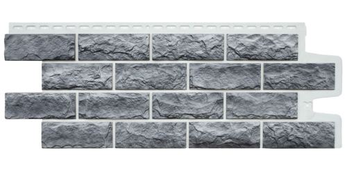 фасадная панель «Grand Line Design Plus», колотый камень гранит