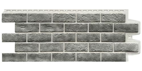 фасадная панель «Grand Line Design», состаренный кирпич гранит