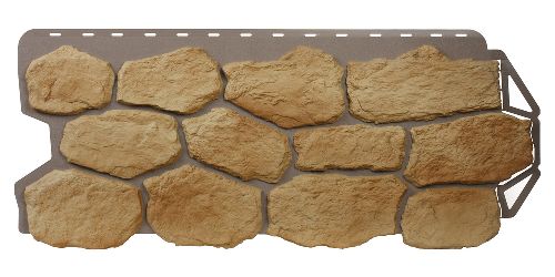 фасадная панель «Альта-Профиль», бутовый камень греческий