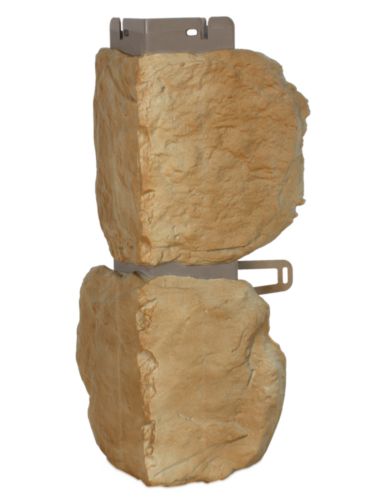 угол фасадной панели «Альта-Профиль», бутовый камень греческий