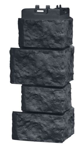 угловой элемент для панели «Grand Line Classic», дикий камень графит