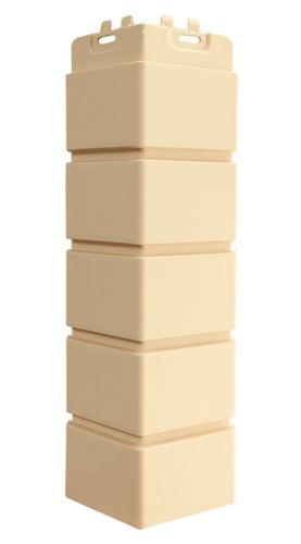 угловой элемент для панели «Grand Line Classic», клинкерный кирпич бежевый