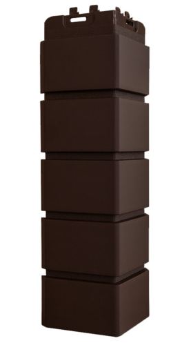 угловой элемент для панели «Grand Line Classic», клинкерный кирпич шоколадный