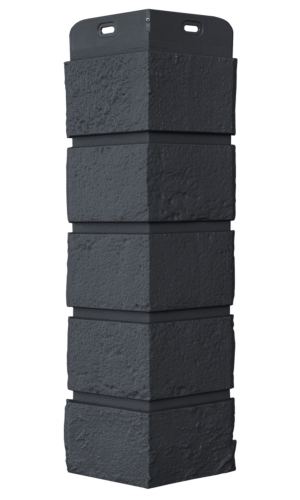 угловой элемент для панели «Grand Line Classic», состаренный кирпич графит