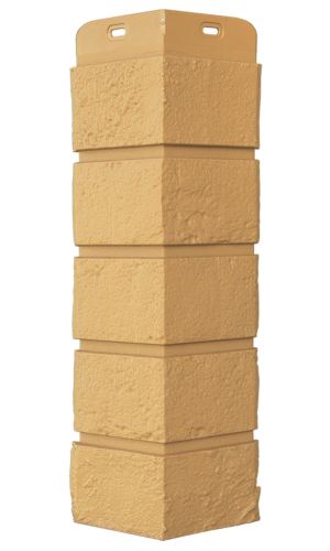 угловой элемент для панели «Grand Line Classic», состаренный кирпич песочный