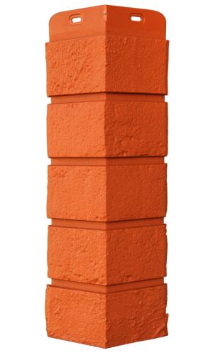 угловой элемент для панели «Grand Line Classic», состаренный кирпич терракотовый