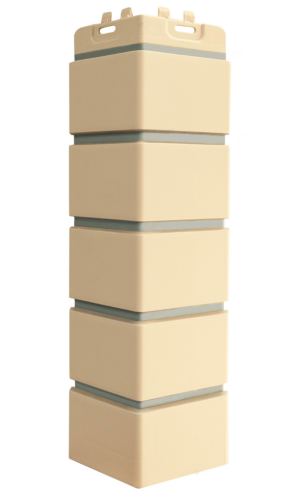 угловой элемент для панели «Grand Line Design», клинкерный кирпич бежевый