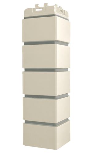 угловой элемент для панели «Grand Line Design», клинкерный кирпич молочный