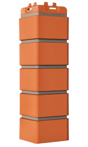 угловой элемент для панели «Grand Line Design», клинкерный кирпич терракотовый