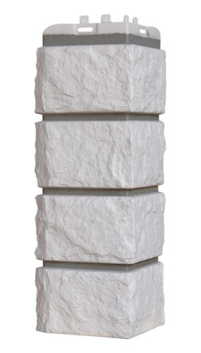 угловой элемент для панели «Grand Line Design», колотый камень молочный