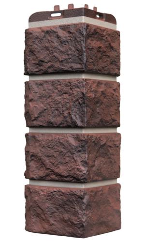 угловой элемент для панели «Grand Line Design», колотый камень кофе