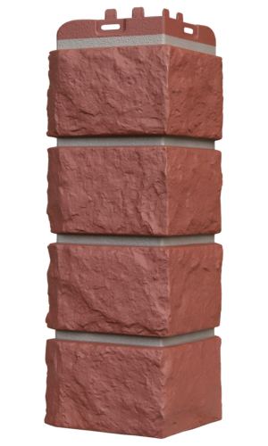 угловой элемент для панели «Grand Line Design», колотый камень корица