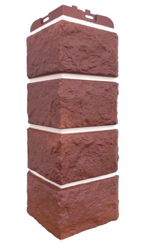 угловой элемент для панели «Grand Line Design», колотый камень корица