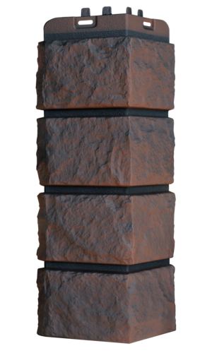 угловой элемент для панели «Grand Line Design», колотый камень трюфель