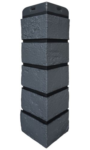 угловой элемент для панели «Grand Line Design», состаренный кирпич графит