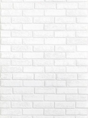 Панель листовая фактурная «Quick Wall», белый кирпич Bianco