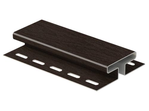 Соединительная планка «TimberBlcok», рейка орех тёмный