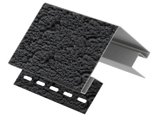 Угол наружный «Stone House», клинкер Нордик графитовый