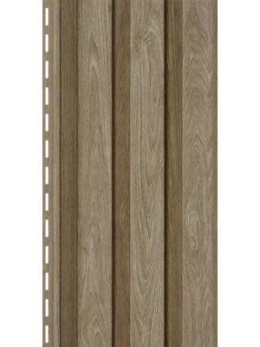 сайдинг VHP «TimberBlock», рейка фасадная орех светлый
