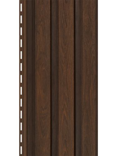 сайдинг VHP «TimberBlock», рейка фасадная орех тёмный