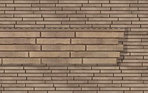 Сайдинг винил+ «Ю-Пласт Стоун Хаус» ригельный кирпич, кварц