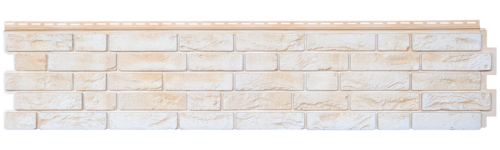 Формованный сайдинг «ЯФАСАД», демидовский кирпич, слоновая кость