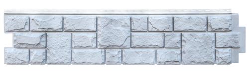 Формованный сайдинг «ЯФАСАД», екатерининский камень, серый