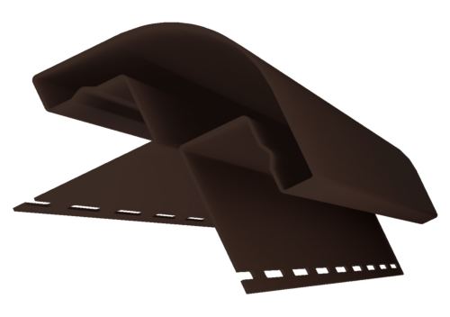 Радиусный наружный угол «ЯФАСАД», тёмный дуб